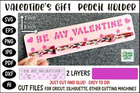 Classroom Small Gifts Pencil Holder SVG: A Versatile Graphic Design Asset for Local Business Branding