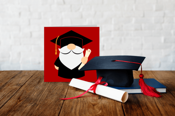 Graduation Gnome SVG: A Versatile Graphics Asset for Crafts and Branding
