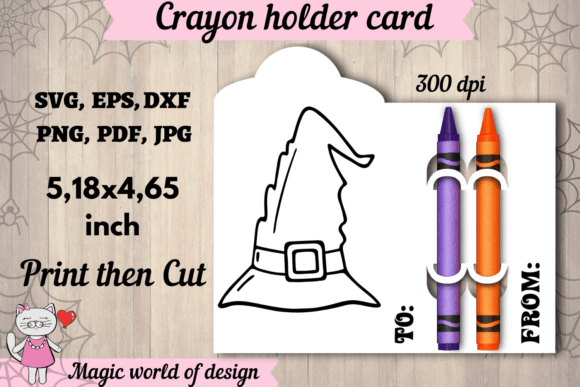 Halloween Witch Hat Coloring Card SVG Review for Real Projects