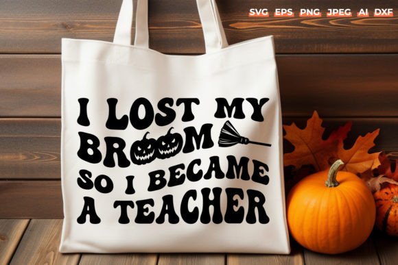 I Lost My Broom So I Became a Teacher: A Groovy Graphic for Creative Projects