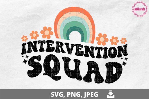 Intervention Squad, Teacher: A Dynamic Graphic Design Asset for Creative Publishers