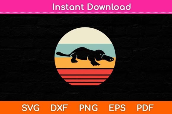 Platypus Retro Vintage Svg Design Review